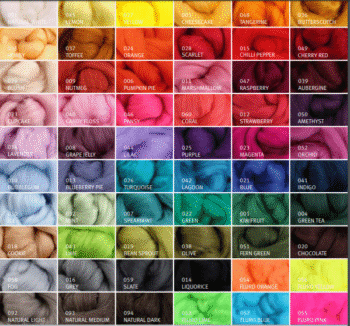 Ashford Merino Wool Roving 500g