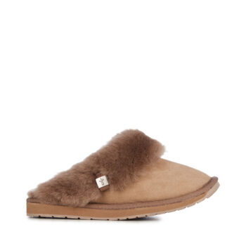 Emu Eden Sheepskin Slipper Mushroom