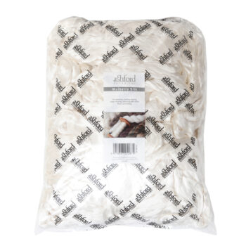 Ashford Mulberry Silk Roving 1kg