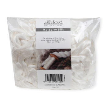 Ashford Mulberry Silk Roving 100g