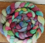 Hand Dyed Merino Roving 100g