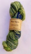 Hand Dyed Merino Wool 8 Ply 100g - Marshland