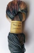 Hand Dyed Corriedale 8 Ply - 100g Opal Stone