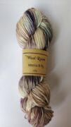 Hand Dyed Merino Wool 8 Ply 100g - Blueberry Swirl