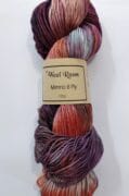 Hand Dyed Merino Wool 8 Ply 100g - Jacare