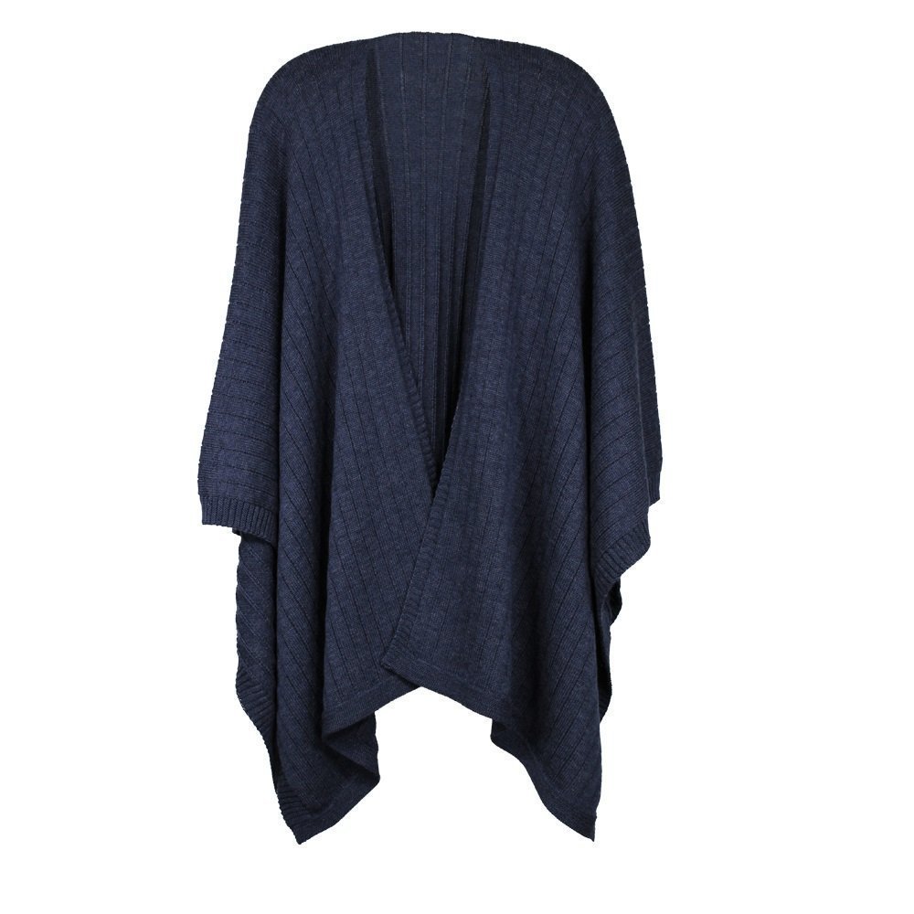 Buy Whitney Merino Wool Melange Rib Cape · AfterPay Zip · The Wool Room