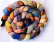 Hand Dyed Corriedale Roving 100g - Phiro