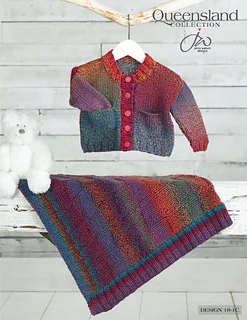Queensland Collection Brisbane Blanket & Cardigan Pattern