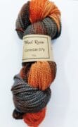 Hand Dyed Corriedale 8 Ply - Viper