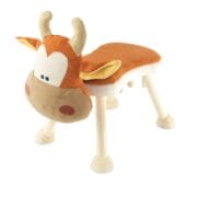 Wooden Cow Step Step Stool