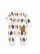 Elephant Long Sleeve Bodysuit