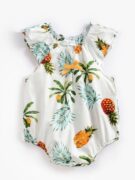 Pineapple Cotton Baby Romper