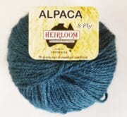 Heirloom Alpaca 8 Ply - Baltic