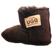 Sheepskin Baby Booties