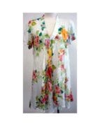 Mozaic Cotton Dress Roses