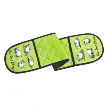 Tea Time Sheep Double Oven Mitt