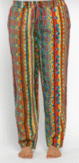 Chilli Cotton Pants Mexicana Print