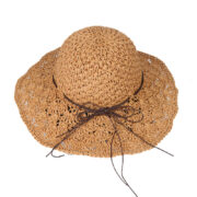 Crochet Lace Paper Raffia Hat