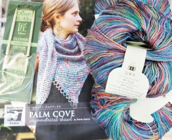 Palm Cove Shawl Knit Kit