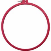Pink Embroidery Hoop Plastic 15cm