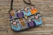 Cotton Drill Nikki Pocket Bag - Hipster Dogs