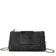 Cadelle Leather Prato Convertible Wallet Black