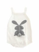 Cotton Bunny Print Romper