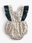 Cotton Floral Print Romper
