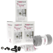 Hoooked Zpagetti Macrame Plant Hanger Kit Grey
