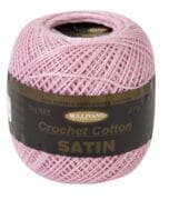 Sullivans Satin Crochet Cotton 2 ply - Sorbet