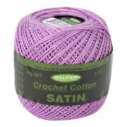 Sullivans Satin Crochet Cotton 2 ply - Lavender