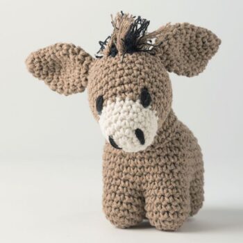 Hoooked Crochet Kit Joe Donkey - Taupe