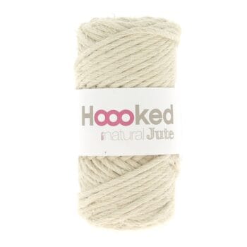 Hoooked Natural Jute 350g - Vanilla Cream