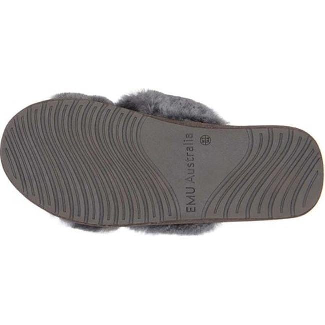 EMU-Women's-Mayberry-Spa-Slipper-Charcoal-Sheepskin