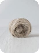 DHG Flax Linen Roving Natural Brown 100g