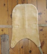 Sheepskin dog coat