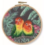 DMC Cross Stitch Kit - Love Birds