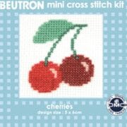 Beutron Mini Cross Stitch Kit - Cherry