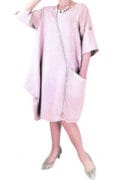 Linen Dress Dusty Pink