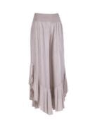 Silk Bell Bottom Pants