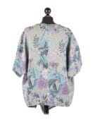 italian_floral_print_front_pocket_side_button_batwing_lagenlook_top-khaki