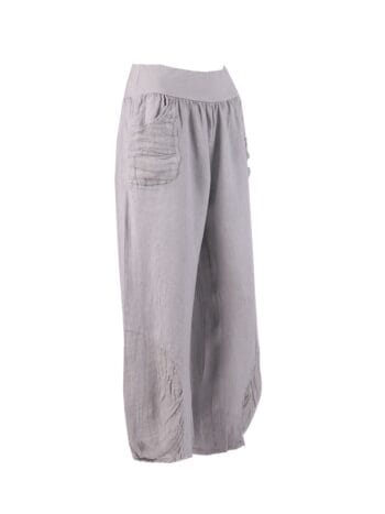 Linen Pants - Light Grey