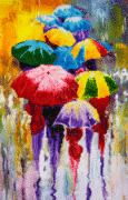Diamond Art - Rainy Day