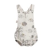 Cotton Baby Romper - Hedgehog