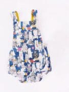 Cotton Bear Print Romper