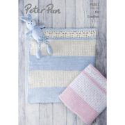 Peter Pan 8 Ply Crochet Baby Blanket