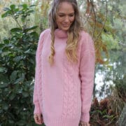 Lothlorian Baby Alpaca Cable Jumper