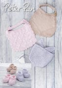 Peter Pan 8 Ply Bibs & Booties Pattern