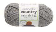 Cleckheaton Country Naturals 8 ply Grey 1813