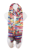 Merino Wool Scarf - Colour My World